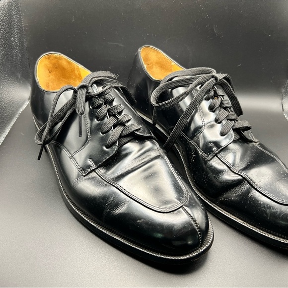 Men’s Cole Haan Black Leather Oxfords 10.5 D - Picture 1 of 6